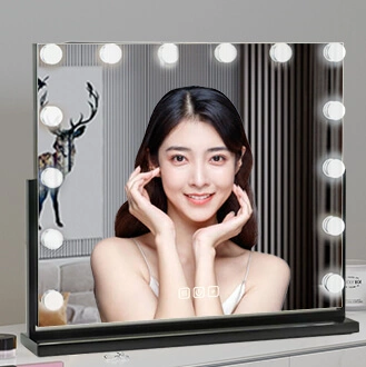 Make-up Vanity Spiegel mit LED-Leuchten Details Anwendbare Szene