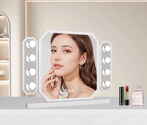 LED Hollywood Bulb Makeup Mirror